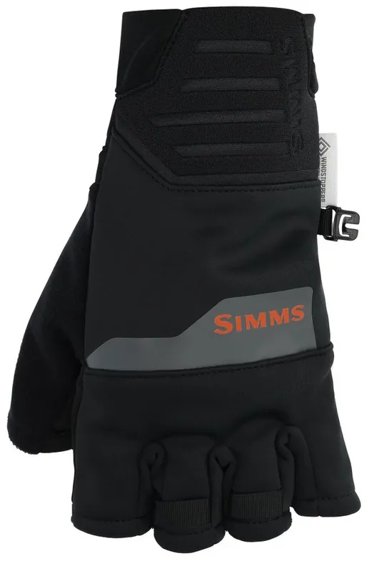 Simms Windstopper Half Finger Glove Handschuh black- S