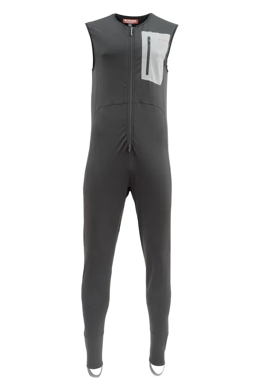 Simms Fleece Midlayer Bib Latzhose raven-