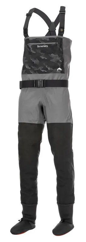 Simms Guide Classic Stockingfoot Wathose carbon-