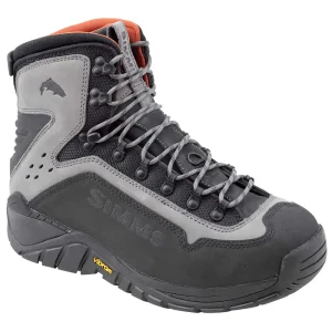 Simms G3 Guide Watschuh mit Vibramsohle steel grey-
