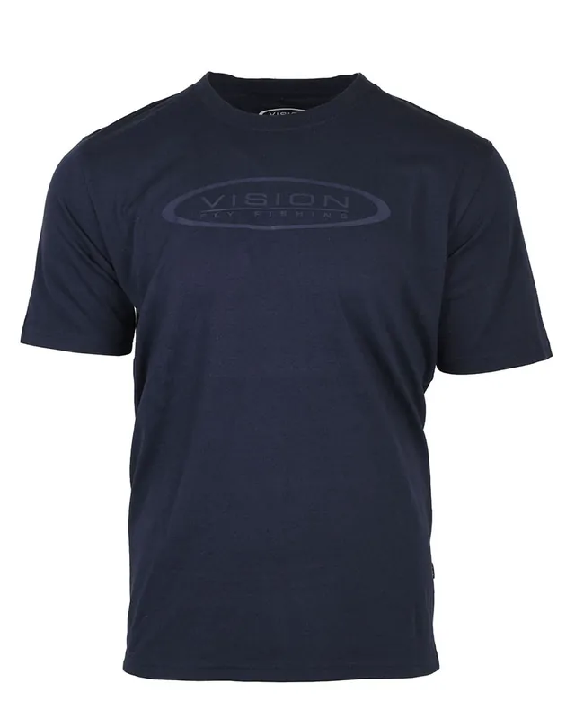 Vision LOGO T-Shirt navy blue- S