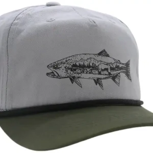 RepYourWater Brimmed Hat Grizzly Trout Cap-