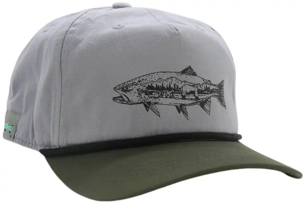 RepYourWater Brimmed Hat Grizzly Trout Cap-