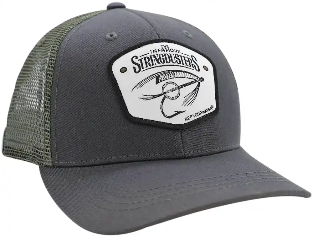 RepYourWater Brimmed Hat Standard Fit Infamous Stringdusters Banjo Fly-