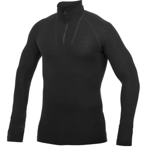 Woolpower Zip Turtleneck LITE Langarmshirt black-                                                                                                                                                                                                                        XL