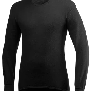 Woolpower Crewneck 200 Langarmshirt black- L