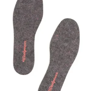 Woolpower Felt Insoles Einlegesohlen recycle grey- 44-45