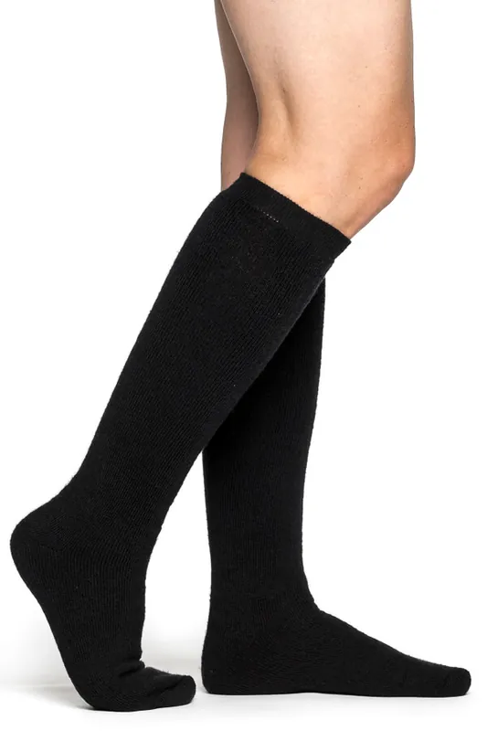 Woolpower Socks Knee-High 400 Socken black- 45-48