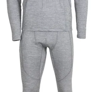 Vision Merino Bamboo Under Layer Set grey- M