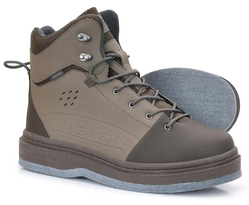 Vision Koski Watschuh mit Filzsohle- 5