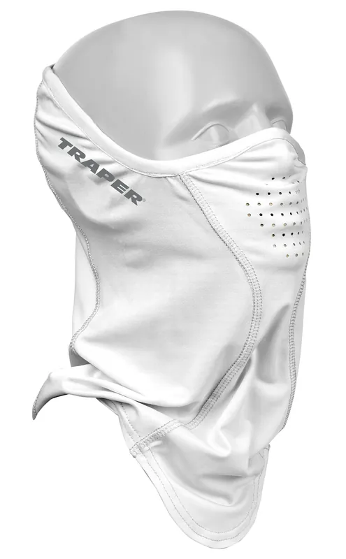 Traper Solar Pro Face Mask UPF 50+ White-