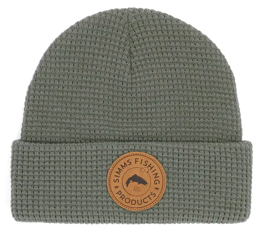 Simms Everyday Waffle Knit Beanie Loden-