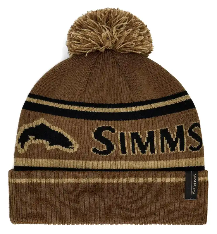 Simms Tip-Up Pom Beanie Jasper-