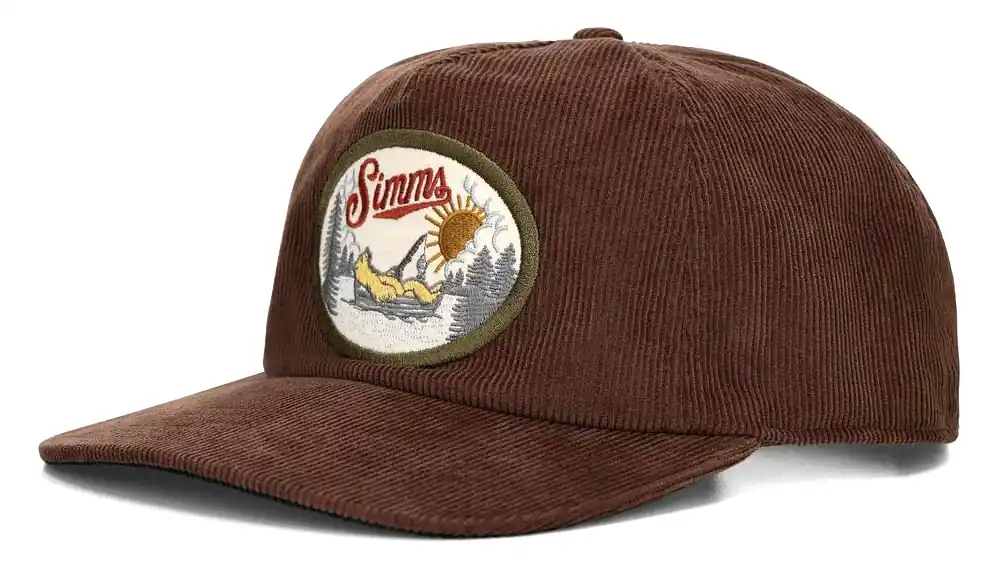 Simms Hat Double Haul Corduroy Cap Jasper-