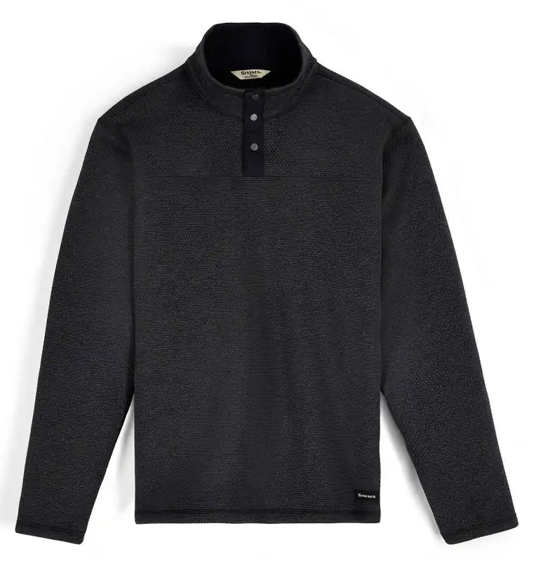 Simms Harbour Sweater Black Heather- S