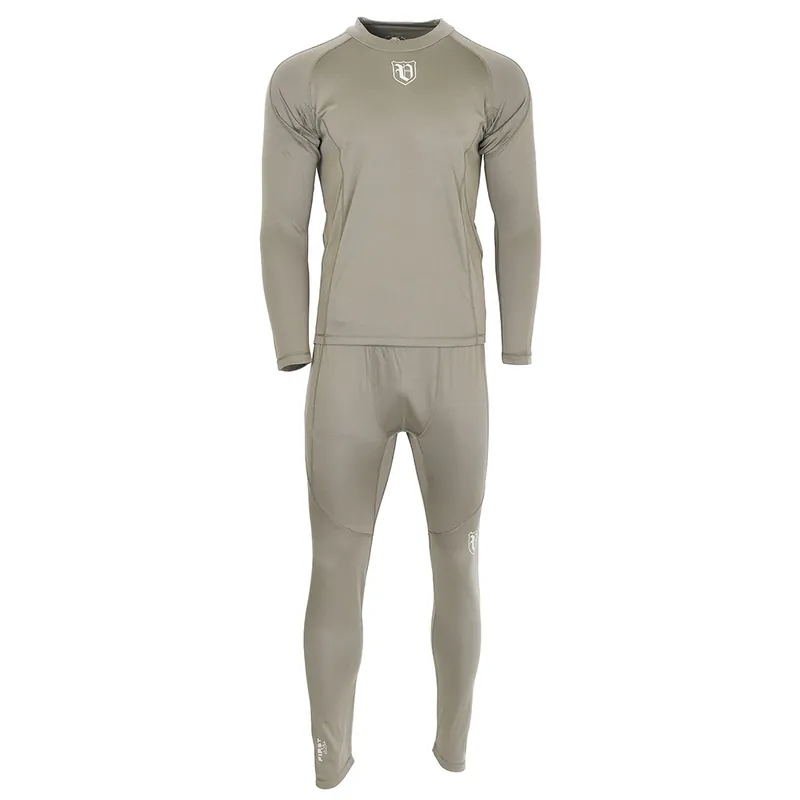 Vision First Skin Layer Set - Thermo Unterwäsche sandstorm- S
