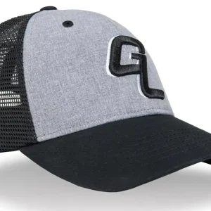 Guideline Logo Cap Schirmmütze heather grey black-