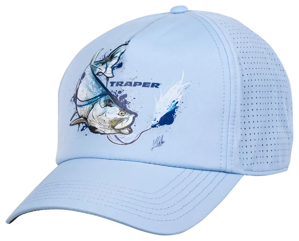 Traper Cap Solar Pro UPF 50+ Tarpon Light Blue-