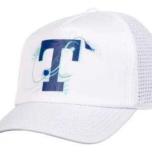 Traper Cap Solar Pro UPF 50+ Logo White-