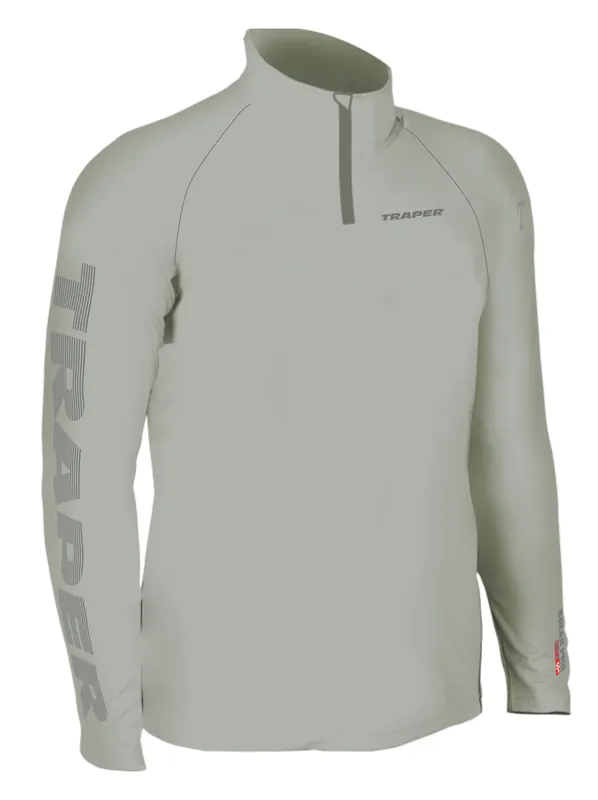 Traper Solar Pro UPF 50+ Fishing Shirt Light Olive- S