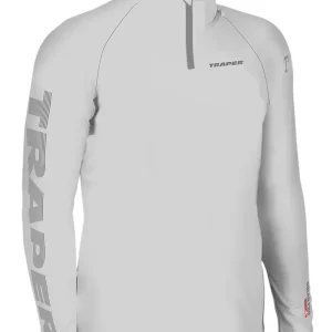 Traper Solar Pro UPF 50+ Fishing Shirt Light Grey- S