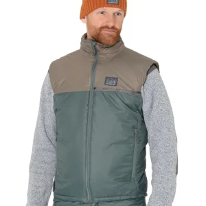 Guideline Loft Vest Weste walnut/algae green- S