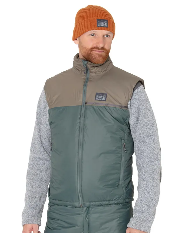 Guideline Loft Vest Weste walnut/algae green- S