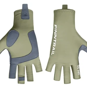 Finntrail Wave Fishing Sun Glove UPF50+ Handschuh Khaki- M