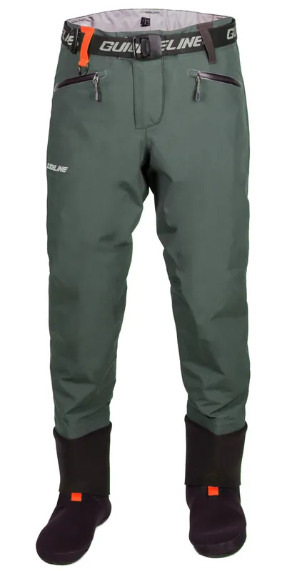 Guideline Laxa Waist Wader hüfthohe Wathose algae green- XS