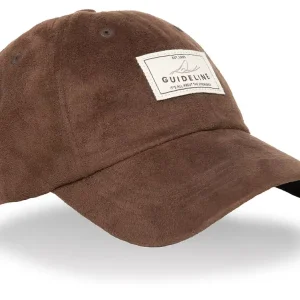 Guideline Mayfly Suede Cap Kappe dark brown-