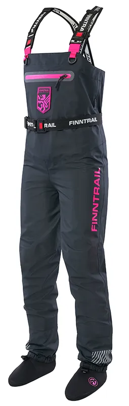 Finntrail Women Waders Rachel graphite Wathose für Frauen- XXS (Kid = M)