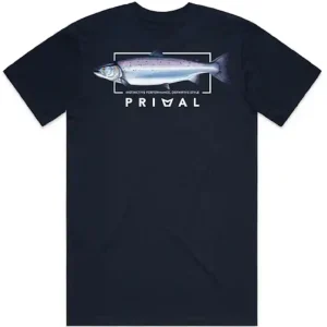 Primal Artist Tee Salmon Navy- S