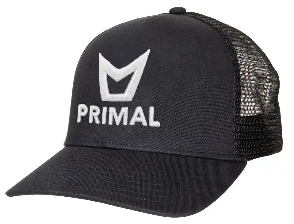 Primal Trucker Cap - Black-