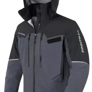 Finntrail Wading Jacket Proguide dark grey Watjacke- XS (Kid = L)