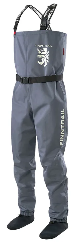 Finntrail Waders Timber dark grey Wathose- S