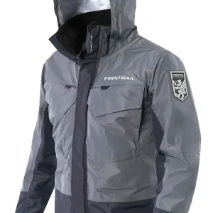 Finntrail Wading Jacket Coaster grey Watjacke- S