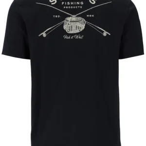 Simms Classic Tackle T-Shirt Black- S