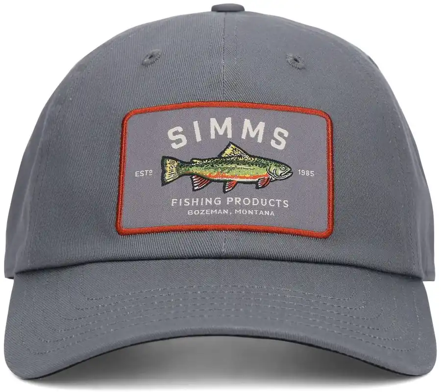 Simms Single Haul Cap Gunmetal Trout-