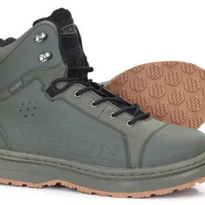 Vision KOSKI GUMMI 2.0 green Watschuh mit Gummisohle- 8