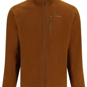 Simms Rivershed Full Zip Pullover Cobia Heather-                                                                                                                                                                                                                        S