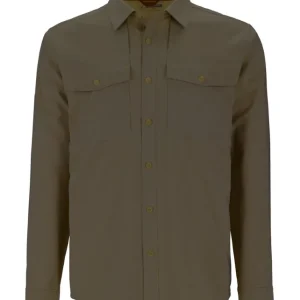 Simms No-See-Um Bugstopper Shirt Hemd mit Insektenschutz Loden Heather- S