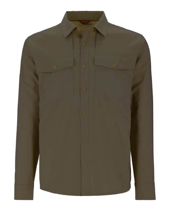 Simms No-See-Um Bugstopper Shirt Hemd mit Insektenschutz Loden Heather- S