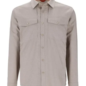 Simms No-See-Um Bugstopper Shirt Hemd mit Insektenschutz Dolomite Heather- S