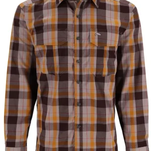 Simms ColdWeather Shirt Dolomite Logan Plaid- S