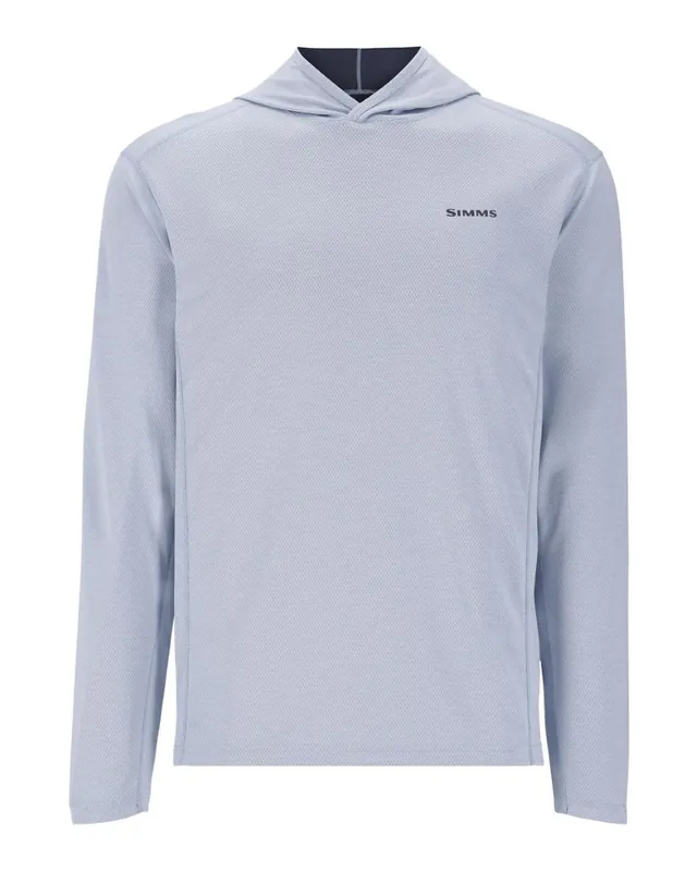Simms BugStopper Hoody UPF50 UV- & Insektenschutz Steel Blue Heather- M