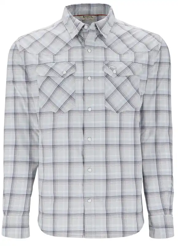 Simms Brackett Shirt Comfy Stretch Hemd Aspen Plaid- S