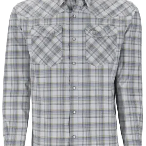 Simms Brackett Shirt Comfy Stretch Hemd Sterling Plaid-                                                                                                                                                                                                                        S