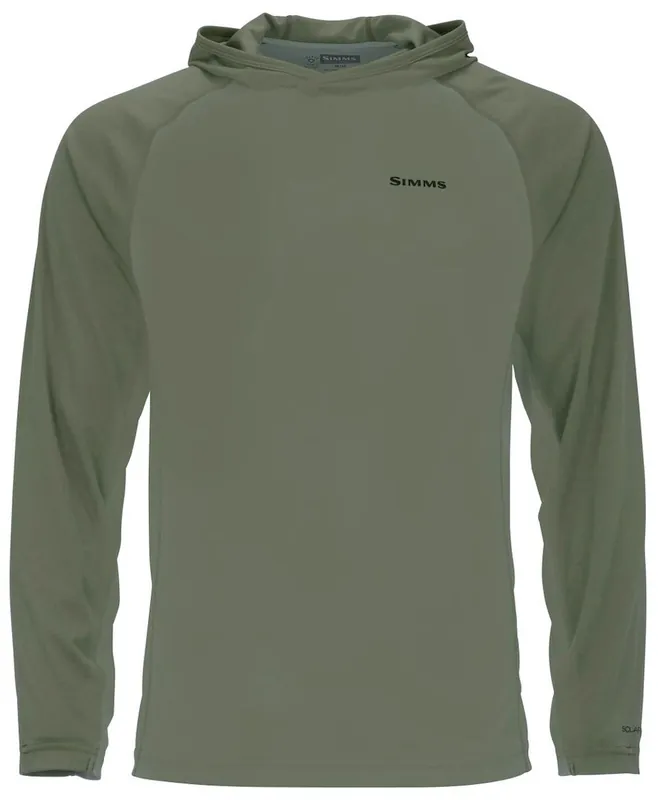 Simms BugStopper SolarFlex Hoody UV & Insektenschutz Shirt mit Kapuze Willow- 3XL