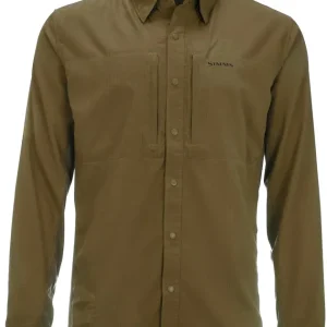 Simms BugStopper Intruder BiComp UPF30 Shirt mit UV & Insektenschutz Driftwood-                                                                                                                                                                                                                        S