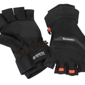 Simms Gore Infinium Half Finger Handschuh black-